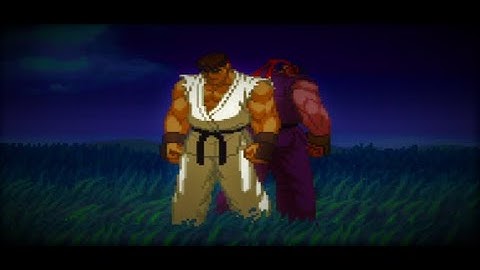 MUGEN 2020 - RYU VS EVIL RYU (EPIC FIGHT)