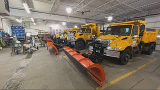 Plow drivers, public works prepare for holiday blizzard