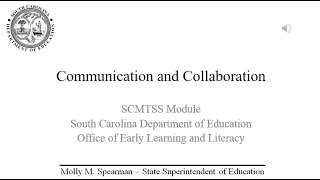 MTSS Communication and Collaboration