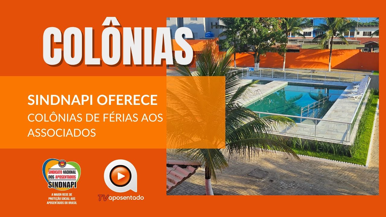 Atualize seu cadastro no Sindnapi e aproveite as Colônias de Férias na reabertura 🏖️