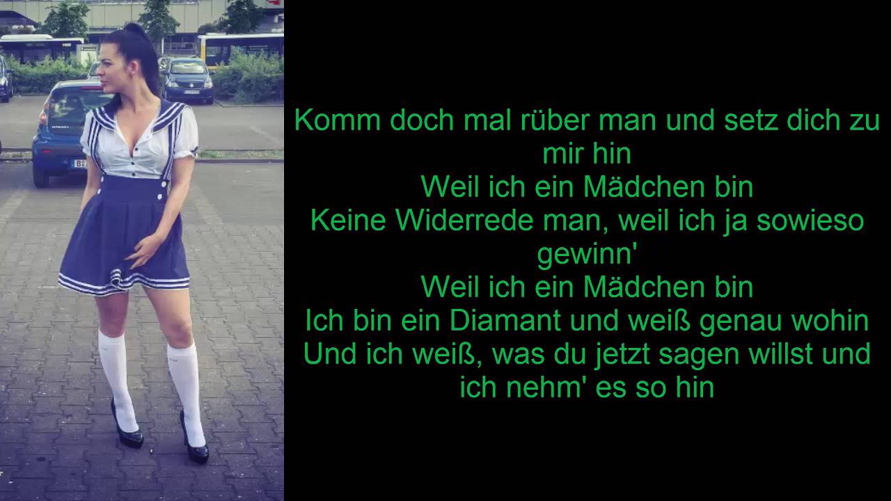 Lumaraa weil ich ein Mädchen bin Lyric - YouTube