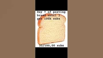 Day 7 of posting bread until I get 100k subscribers #foryou #bread #challenge #fypシ #100k
