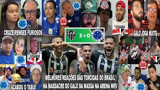 TORCIDAS DO BRASIL AO ATLÉTICO 3X0 CRUZEIRO COM VICTORIA DO GALO NA ARENA MRV E SHOW