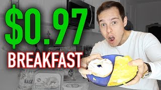 How To Make $0.97 Breakfast | My Morning Routine