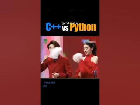 C++ VS PYTHON FUNNY VIDEO #programming #youtubeshorts #ytshorts #yt # ...