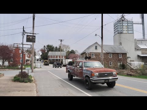 The Most Boring Town in Maryland - Backroad Trip Thru State / Peaceful Scenery & Turning In Early