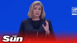 'We are not for returning' - Penny Mordaunt slams Labour at Tory conf