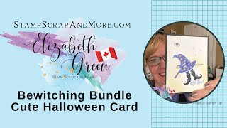 Bewitching Halloween Card... and I am so sorry.