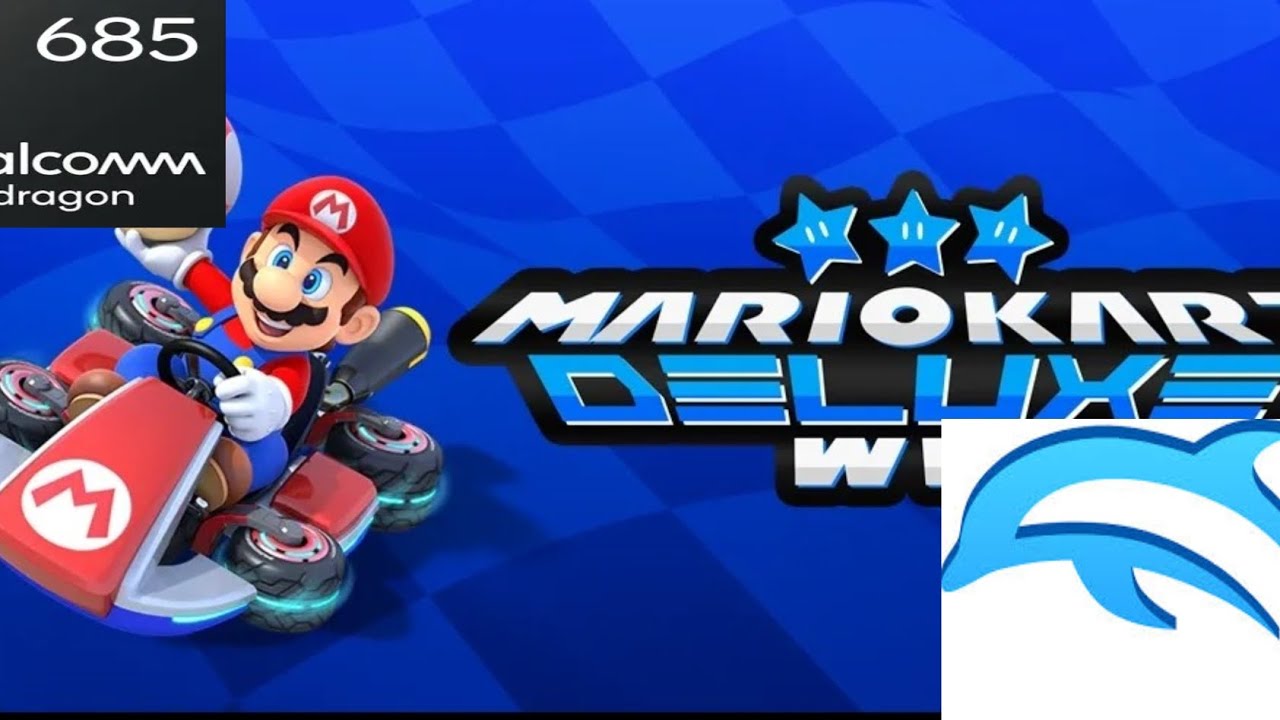 Mario Kart Wii Deluxe Blue Edition- Dolphin Emulator (Snapdragon 685) Redmi Note 13 Test Rendimiento