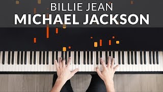 BILLIE JEAN - MICHAEL JACKSON | Tutorial of my Piano Cover + Sheet Music chords