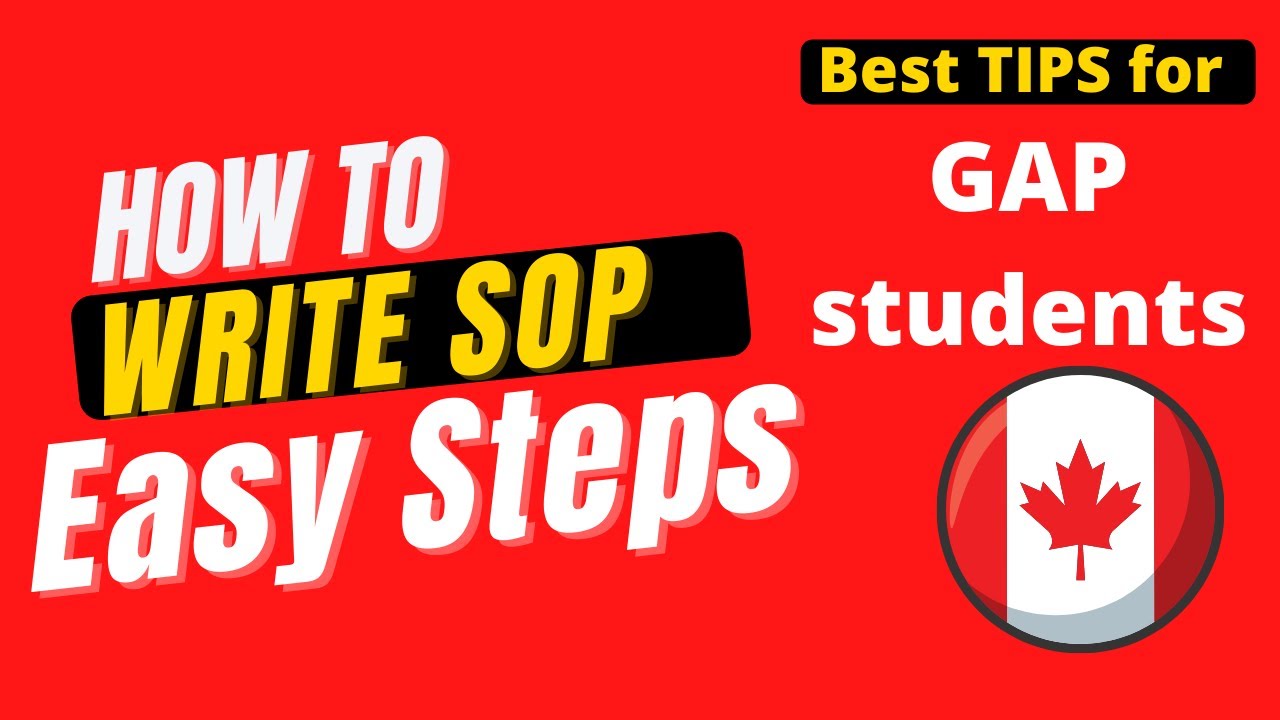 How to write SOP for canada study visa - YouTube