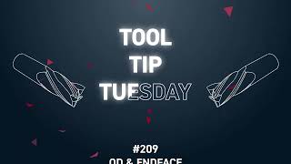 Tool Tip Tuesday #209 - OD & Endface Chip Breaker Compensation