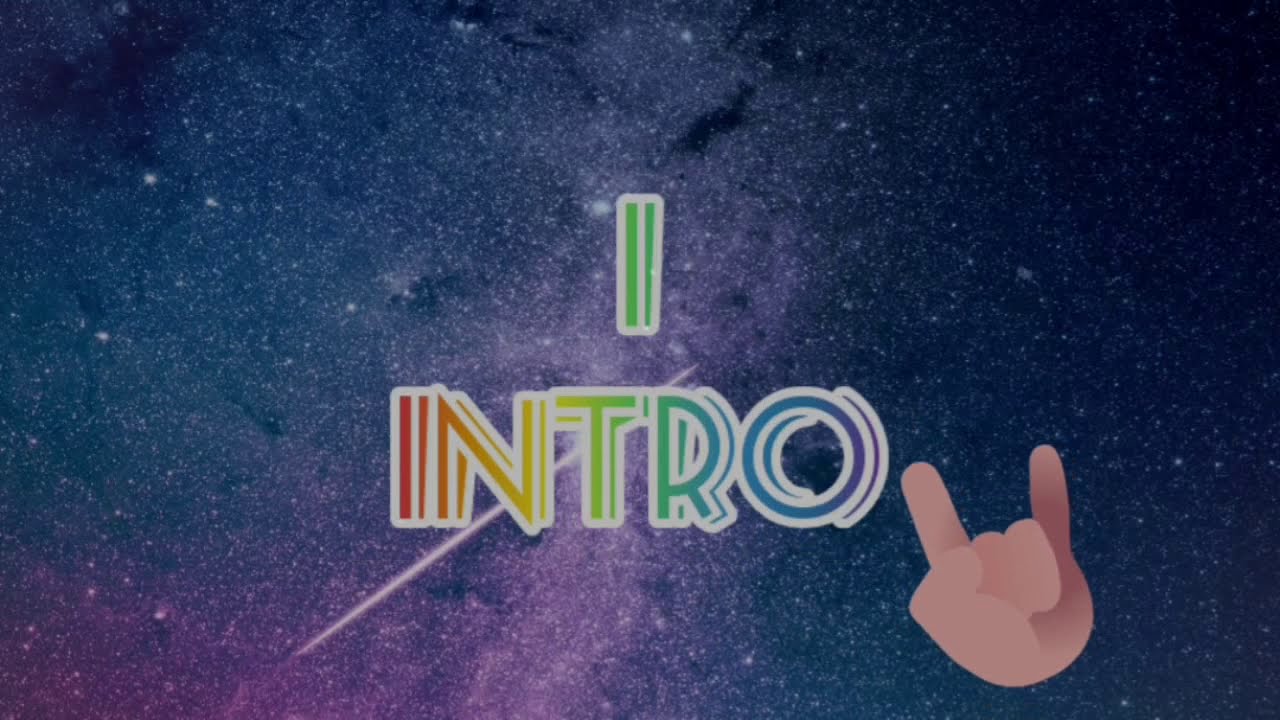2 Cute INTROS for you - YouTube