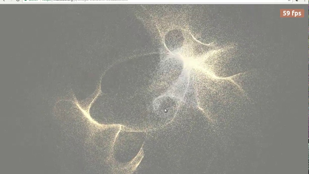 WebGL2 - Transform feedback on the desktop - YouTube