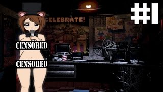 FREDDY FLASHES HER BOOBIES?!?! - #1 - Five Nights At Freddy's The Visual Novel