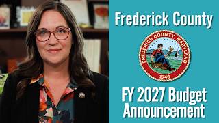 Frederick County FY 2027 Budget Announcement
