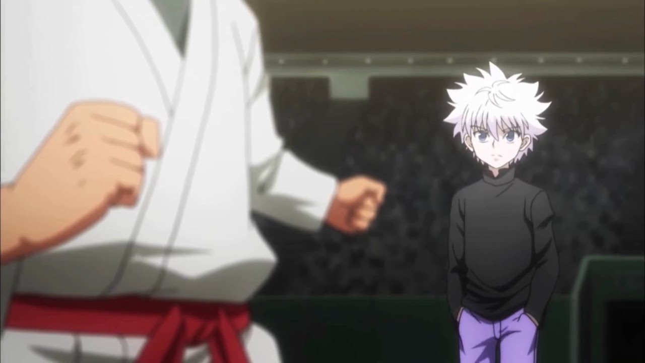 Killua vs Zushi  Hunter X Hunter 