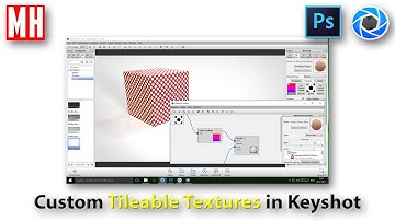 Keyshot 6.3.23 advanced tutorial : Creating custom tileable textures