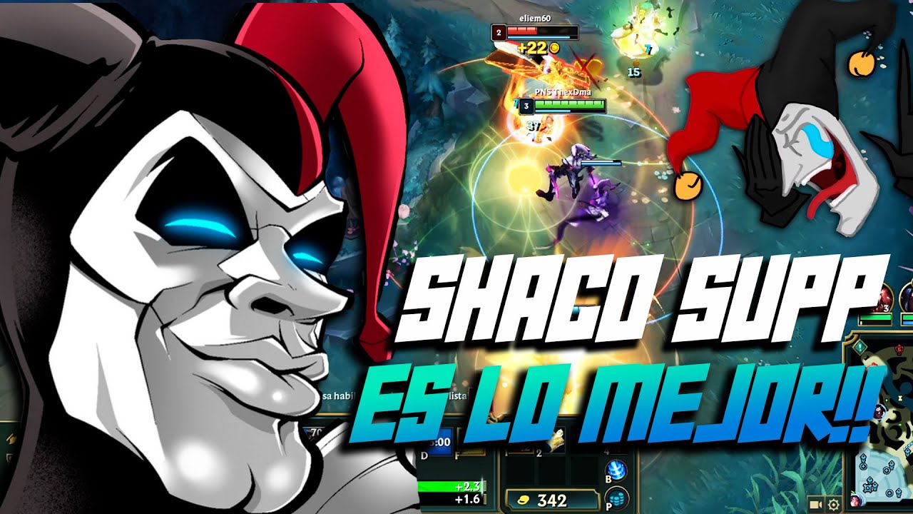 SHACO SUPPORT es lo MEJOR QUE EXISTE 🤡🔥