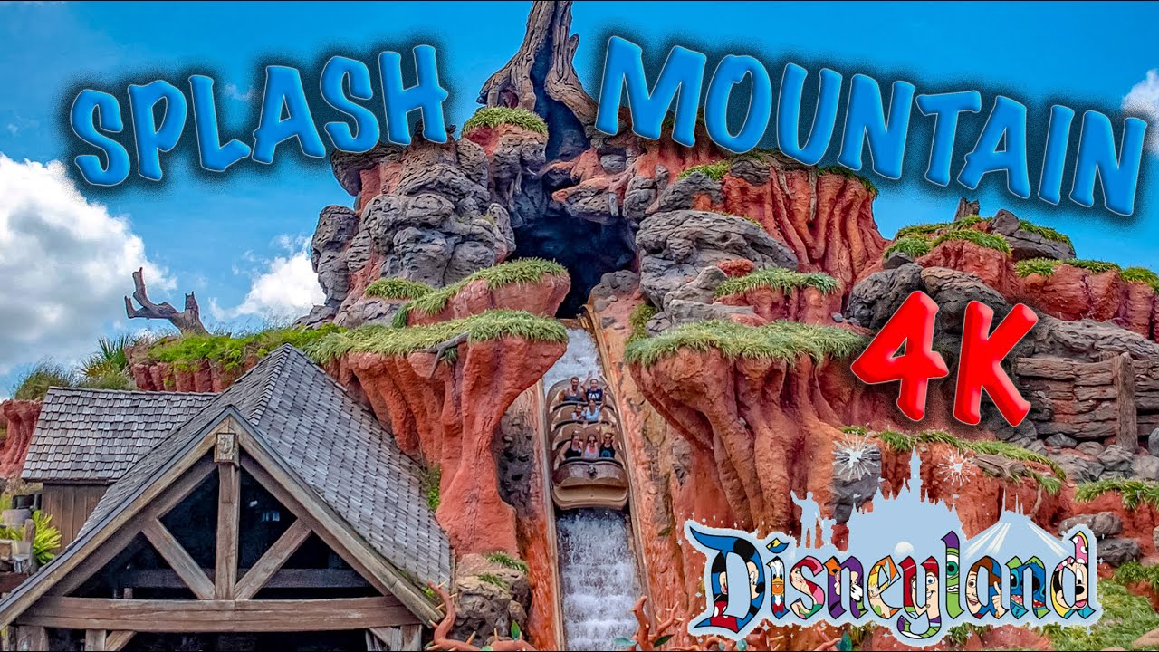 Splash Mountain FULL RIDE 4K! Disneyland Park 2023 YouTube