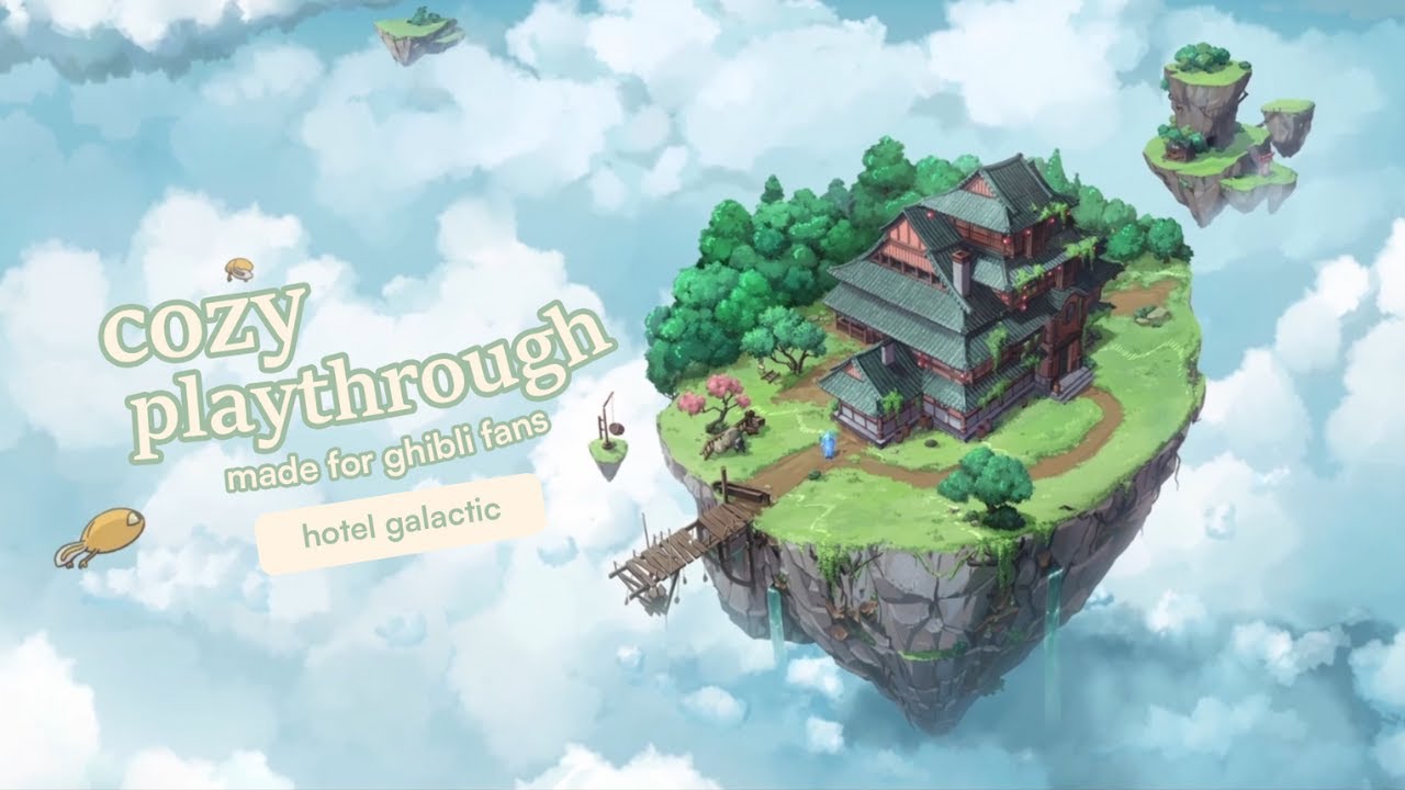this game was made for ghibli fans! ✨ | hotel galactic first look 🏯