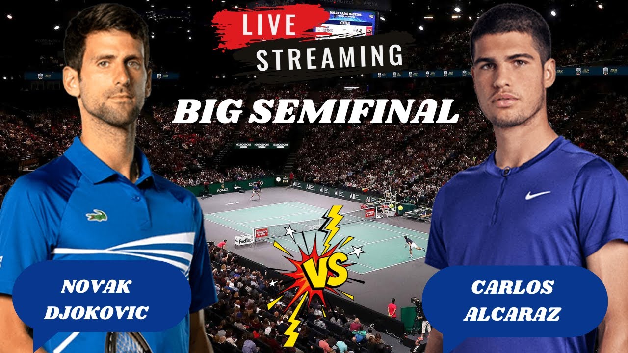 ATP LIVE CARLOS ALCARAZ VS NOVAK DJOKOVIC NITTO ATP FINALS 2023 TENNIS PREVIEW STREAM