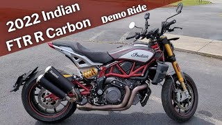 2022 Indian FTR R Carbon Demo Ride