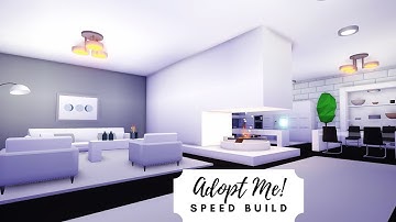 Modern Futuristic Home Speed Build (PART 1) 🌴 Roblox Adopt Me!