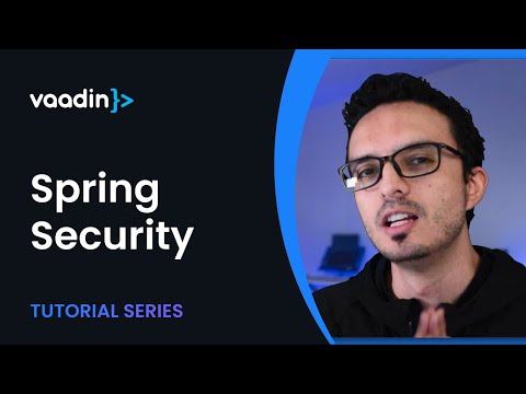 Java web app course 3/6 - Authentication and authorization with Spring Security