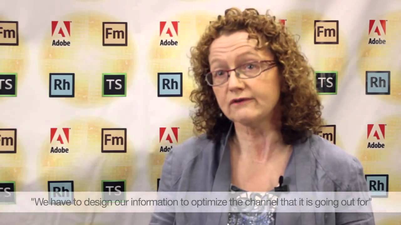 Adobe CC Adobe at STC 2013: Ann Rockley on From Print to Books link in description  Save 40% on