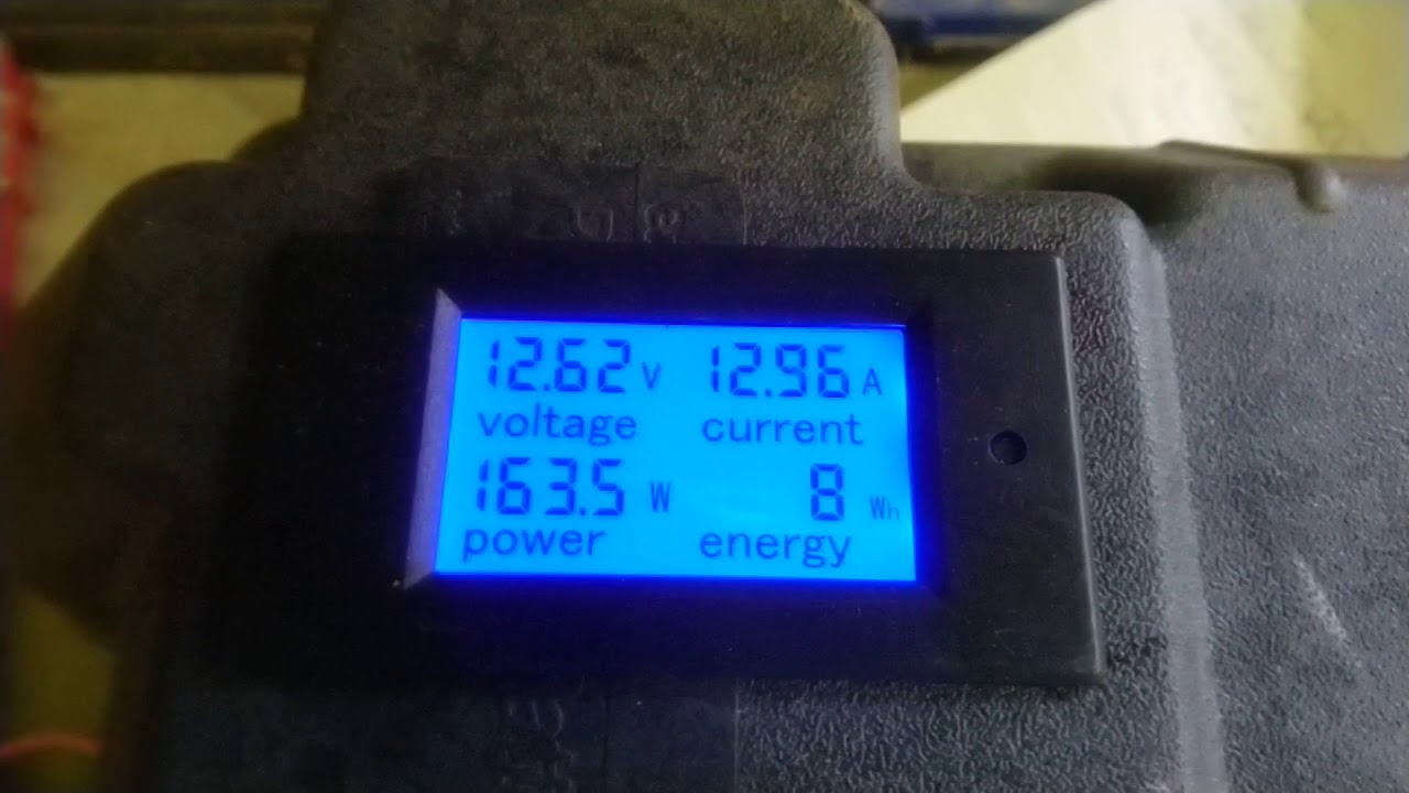 9095 2 speed Ford taurus 3.8 radiator fan amp draw test YouTube