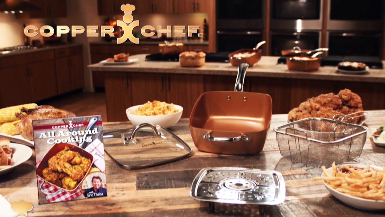 COPPER CHEF – OCAQ VƏ SOBAYA UYĞUN BÖYÜK KVADRAT MİS TAVA