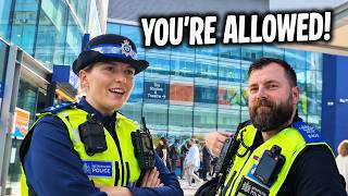 UK Cop Questions Auditor Over Filming — Then Says “You’re Allowed to Film!”