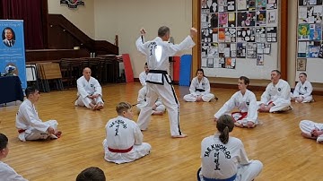 W shape block. Explained by Grand Master Cutler.