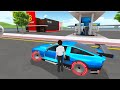 Luxury new HYUNDAI N Vision 74 Electric blue car 3D Driving class gameplay #viralvideo 