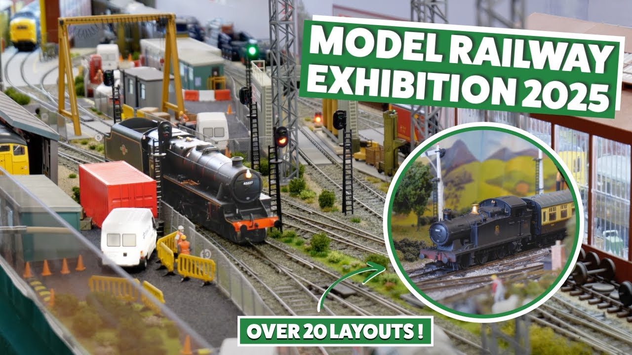 Model Railway Exhibition 2025 - OO,N,O gauge layouts + More !