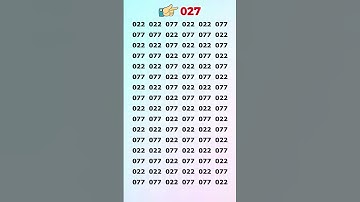 Find 027 - People with HD Eyes can spot in 6 secs  #youtubeshorts #opticalillusion