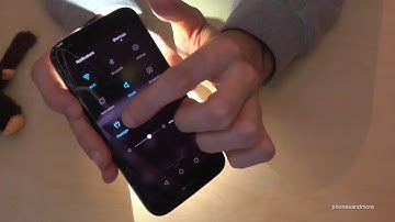 Huawei G8: How to on and off the flashlight/torch/lamp?