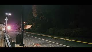 2 Short CSX Freights through Ballardvale in Andover, MA - October 21, 2025