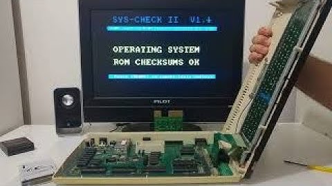 Demonstration of the SYSCHEK V2.2 Hardware