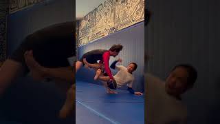 Spear takedown