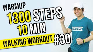 10 MIN Walking Warmup • Walking Workout #30 • Keoni Tamayo