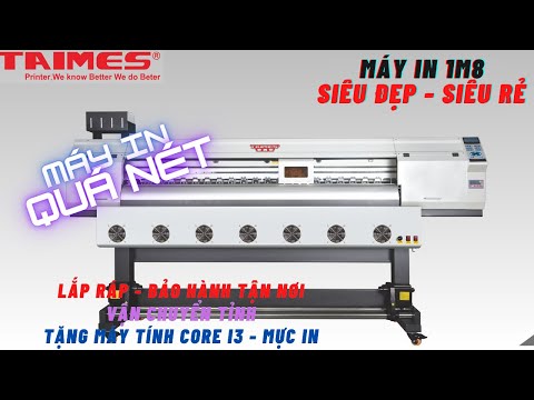 Video Máy in tem Taimes 1m6 Dx5 - Những điều lưu ý khi mua... - youtube