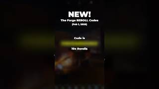 Roblox The Forge REROLL Codes (Feb 1, 2026) #roblox #theforge #robloxedit #robloxgames