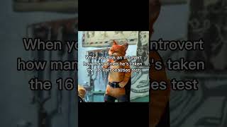 Tests and Introverts (MBTI)