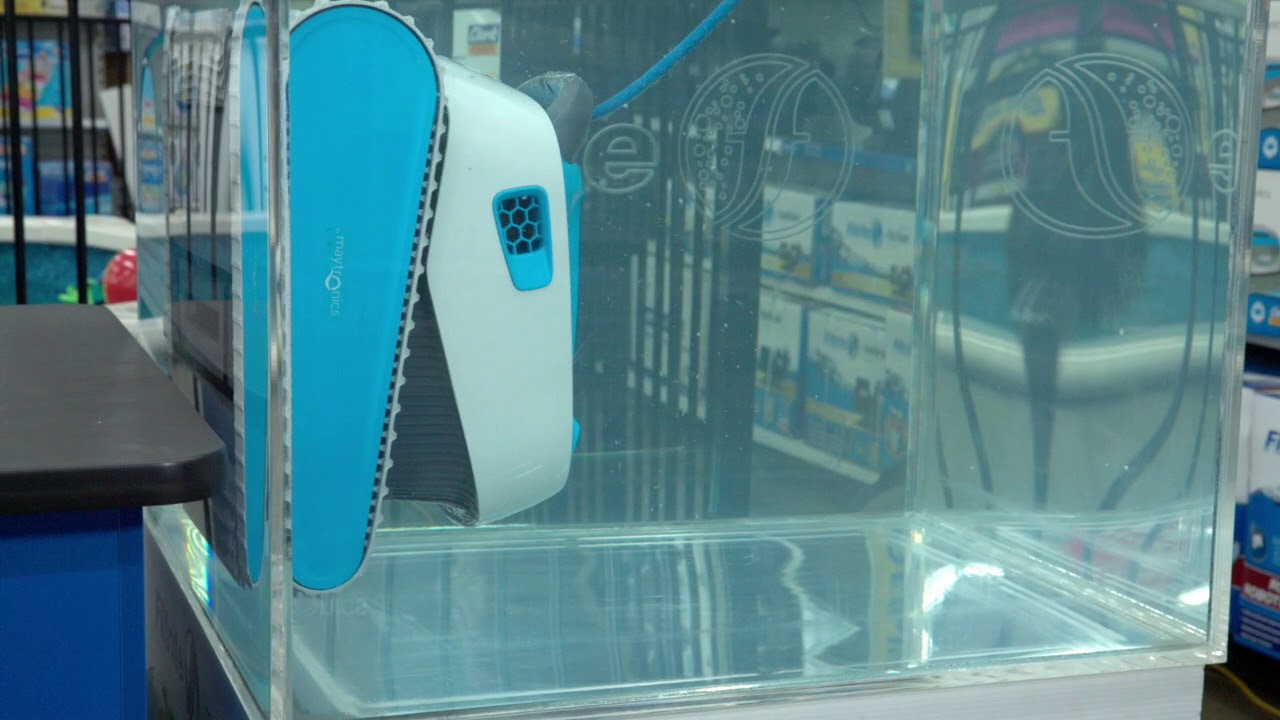 Clark Rubber Demo Robotic Pool Cleaners YouTube