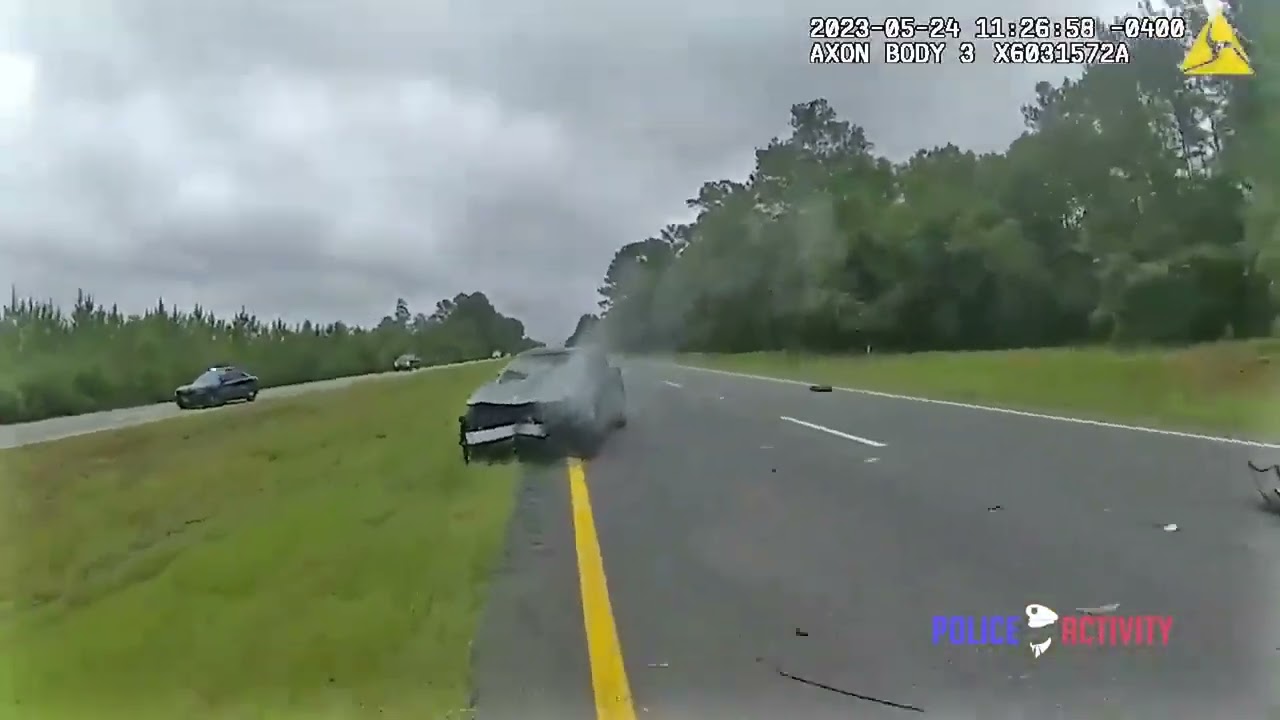 REAL ACTION: Lowndes County, Georgia: Car EPICALLY Launches Off Tow Truck Ramp