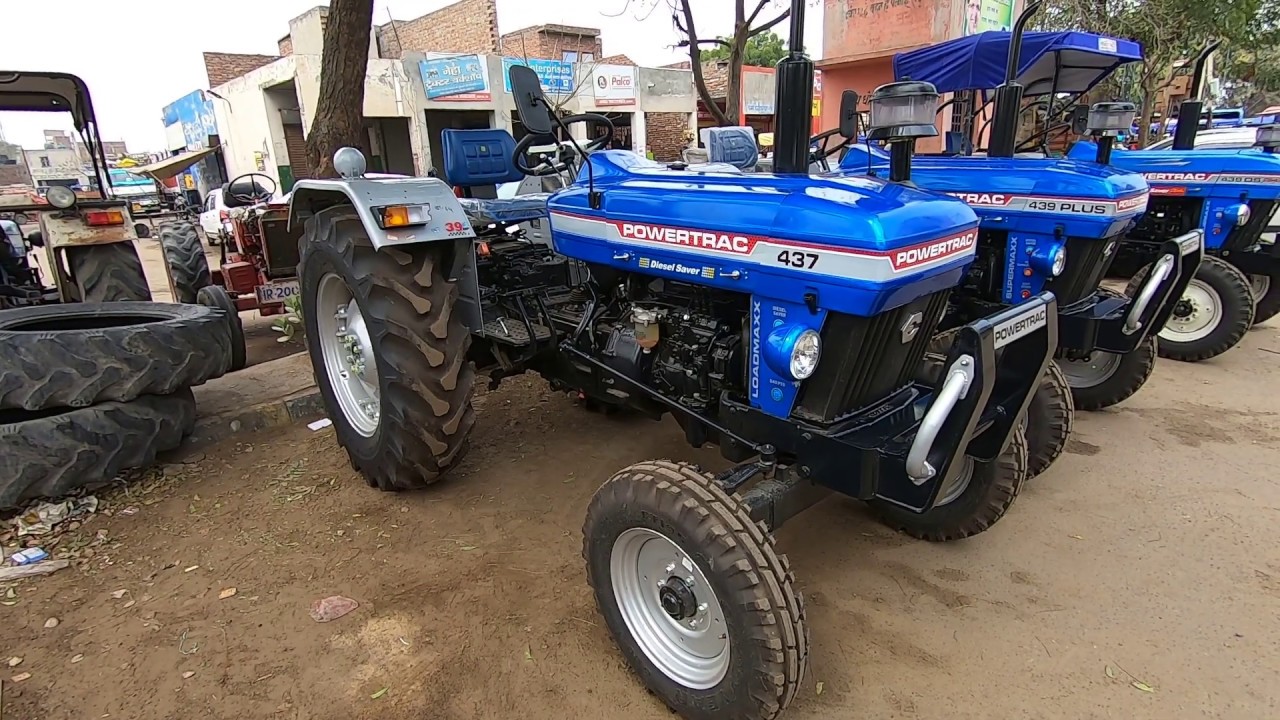 Powertrack 437 tractor full feature & specification - YouTube
