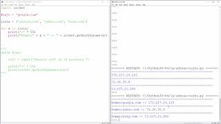 Detekcija IP Adrese Sajta - Python Programiranje