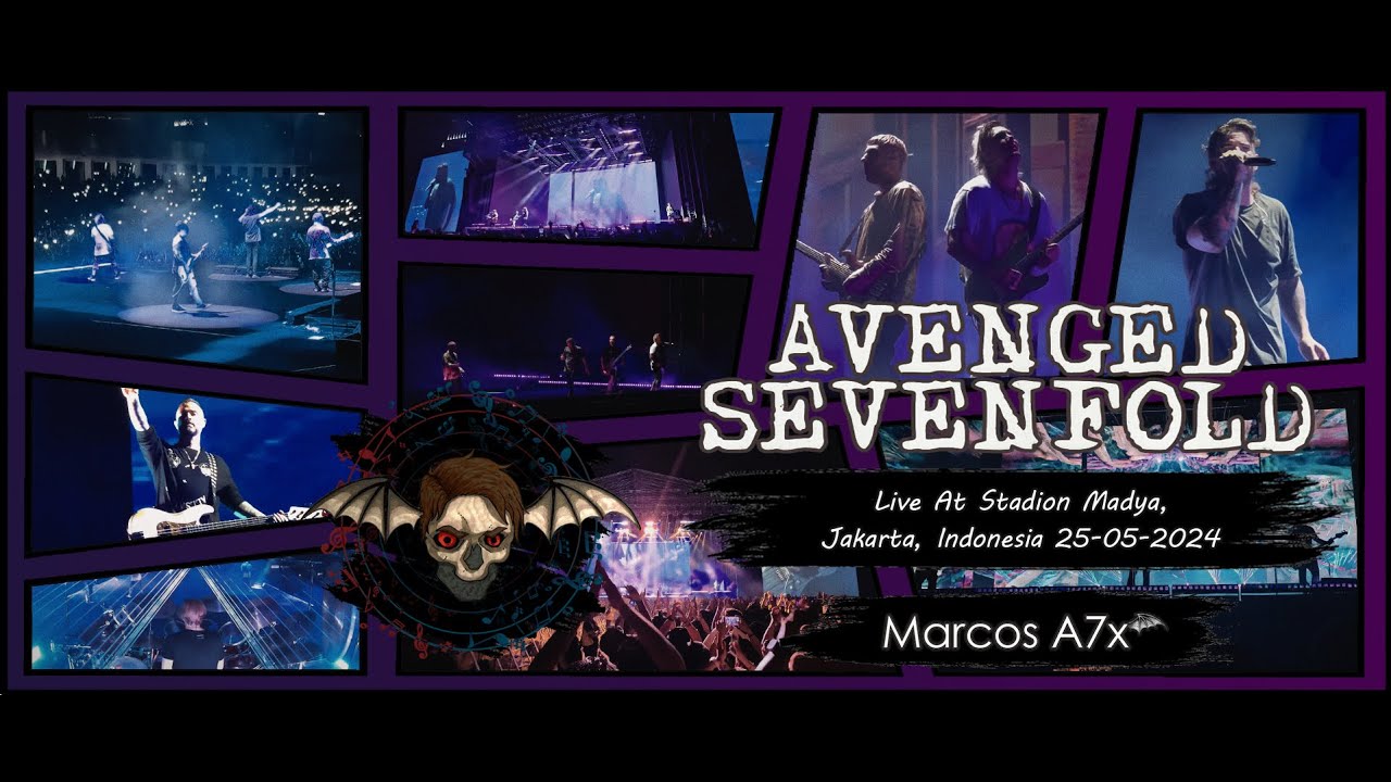 Avenged Sevenfold Live At Stadion Madya, Jakarta, Indonesia